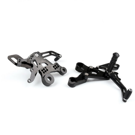 Aluminum Rearset Rear Set Footrest Pedal For Yamaha MT-09 FZ-09 2014 2015 2016