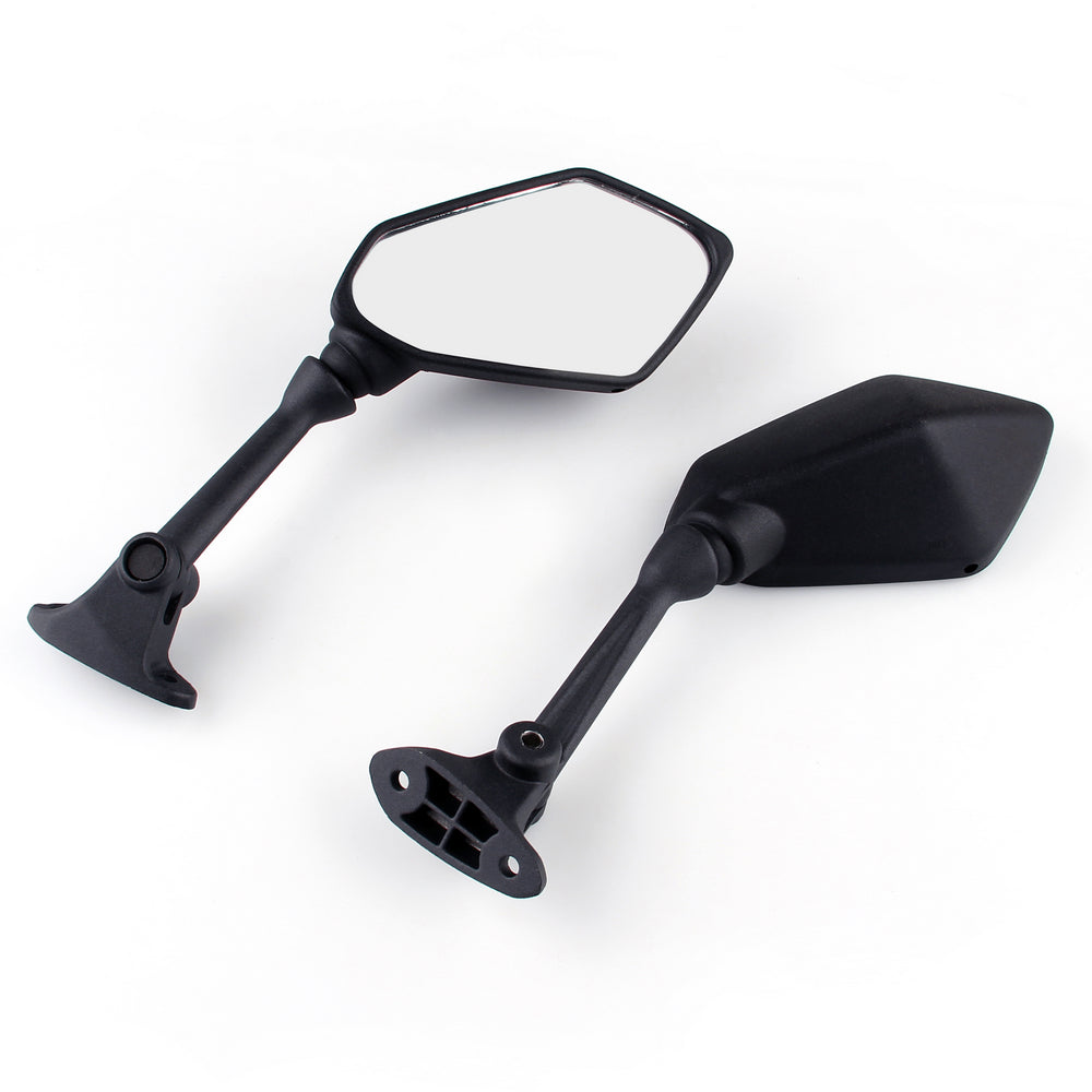 Racing Mirror Mirrors For Kawasaki Ninja ZX6R 2009-2011 Black