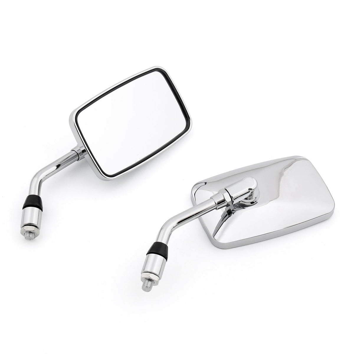 Pair Motorcycle Rearview Mirror For Honda VT1100 Shadow NV600 VT250 Shadow 400