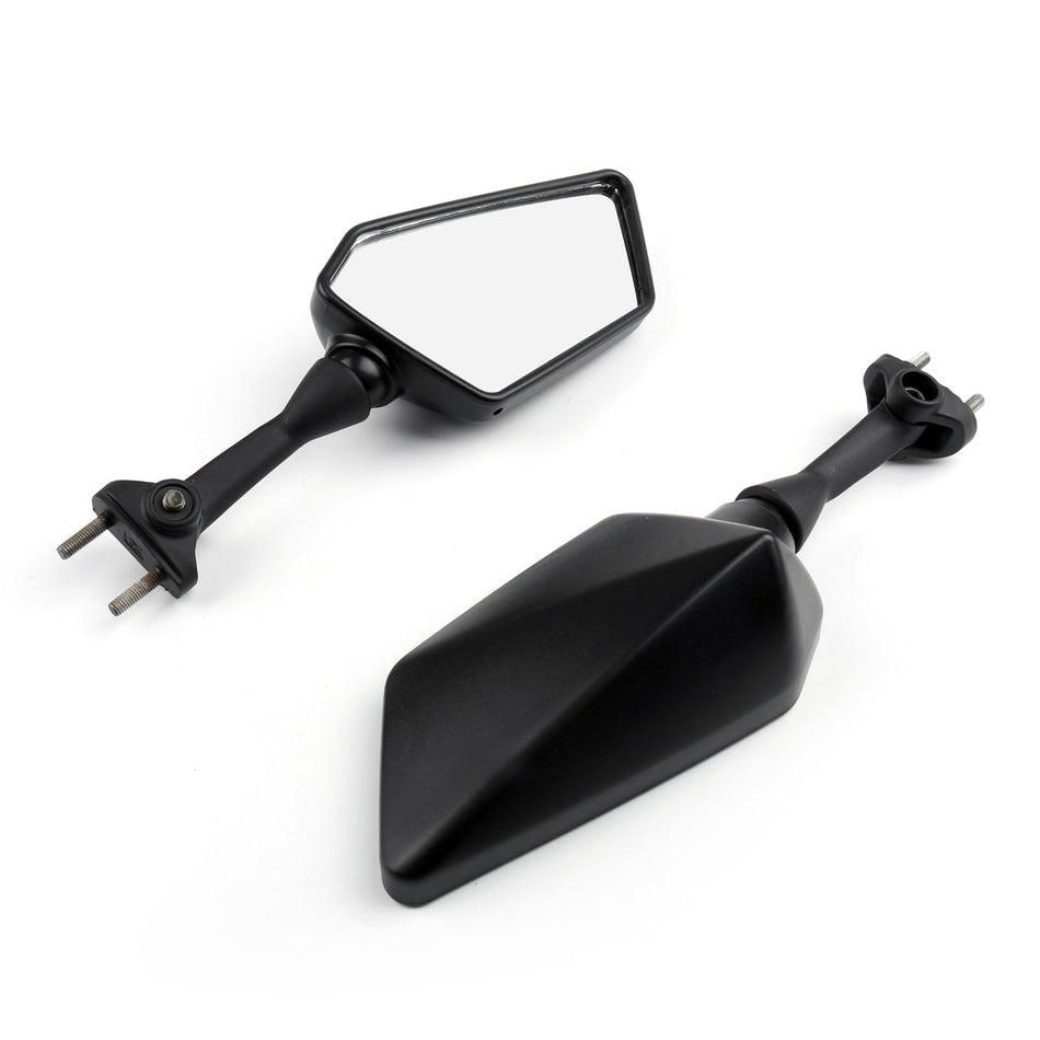 KAWASAKI NINJA 250R EX250 2008-2013 汎用用 ブラック 左右リアビューミラー