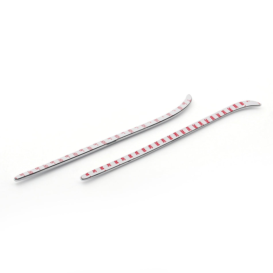 ゴールドウィング クローム フェアリング アイブロウ トリム フィット ホンダ GL1800 2001-2011 ジェネリック