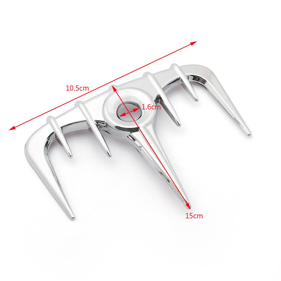 ゴールドウィング クロームフェアリング ガスタンクドアトリム ホンダ GL1800 2001-2011 汎用