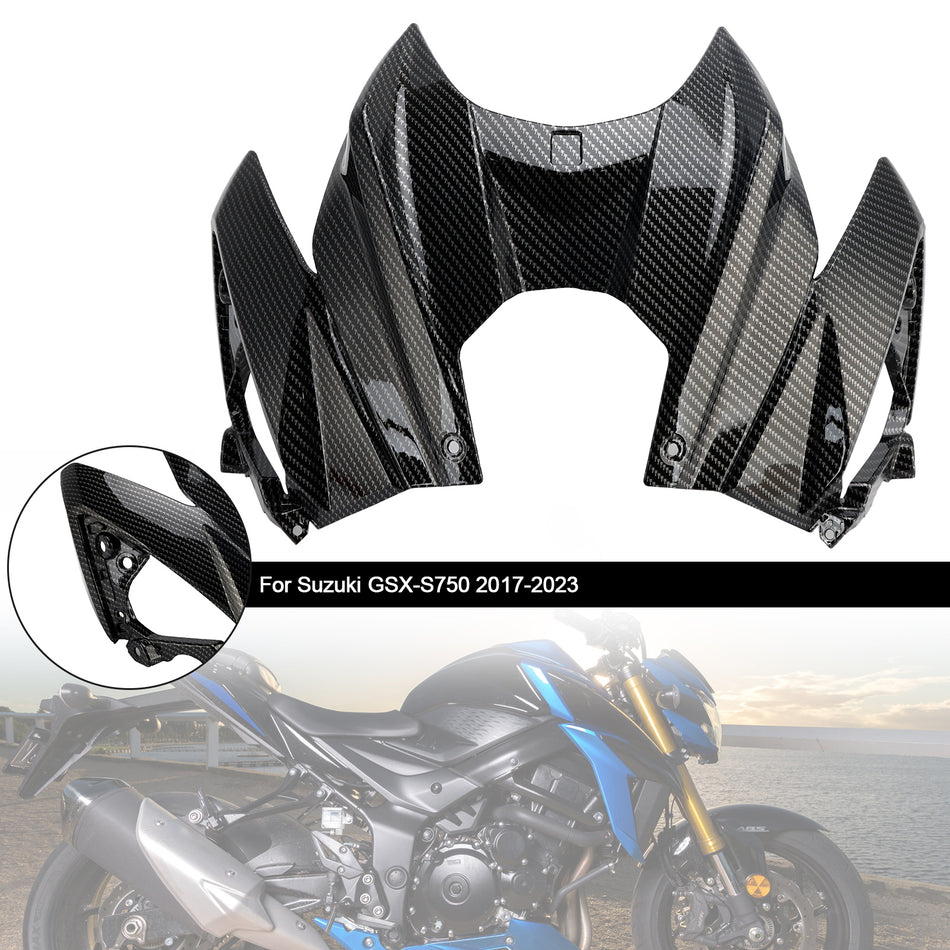 2017-2023 スズキ GSX-S750 ガス燃料フロントタンクカバーフェアリングプロテクター