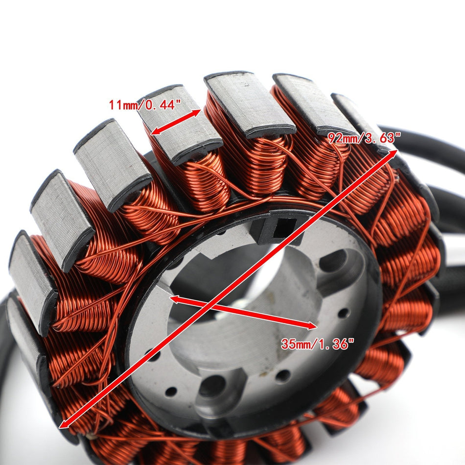 ホンダ VT125 Shadow 99-07 XL125V XLV125 Varadero JC32 01-06 汎用オルタネーターステーター