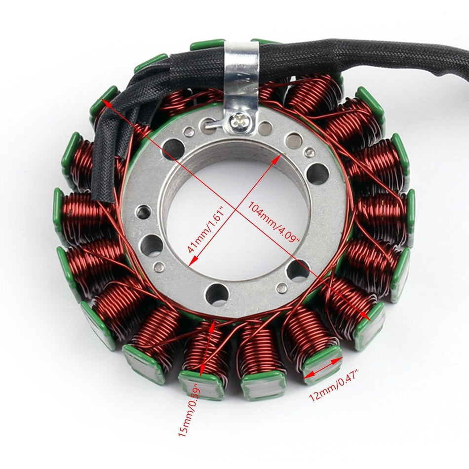 ステーターコイル カワサキ ER650 ER-6N ER-6F Ninja 650 (06-11) KEL650 (07-2016) 汎用