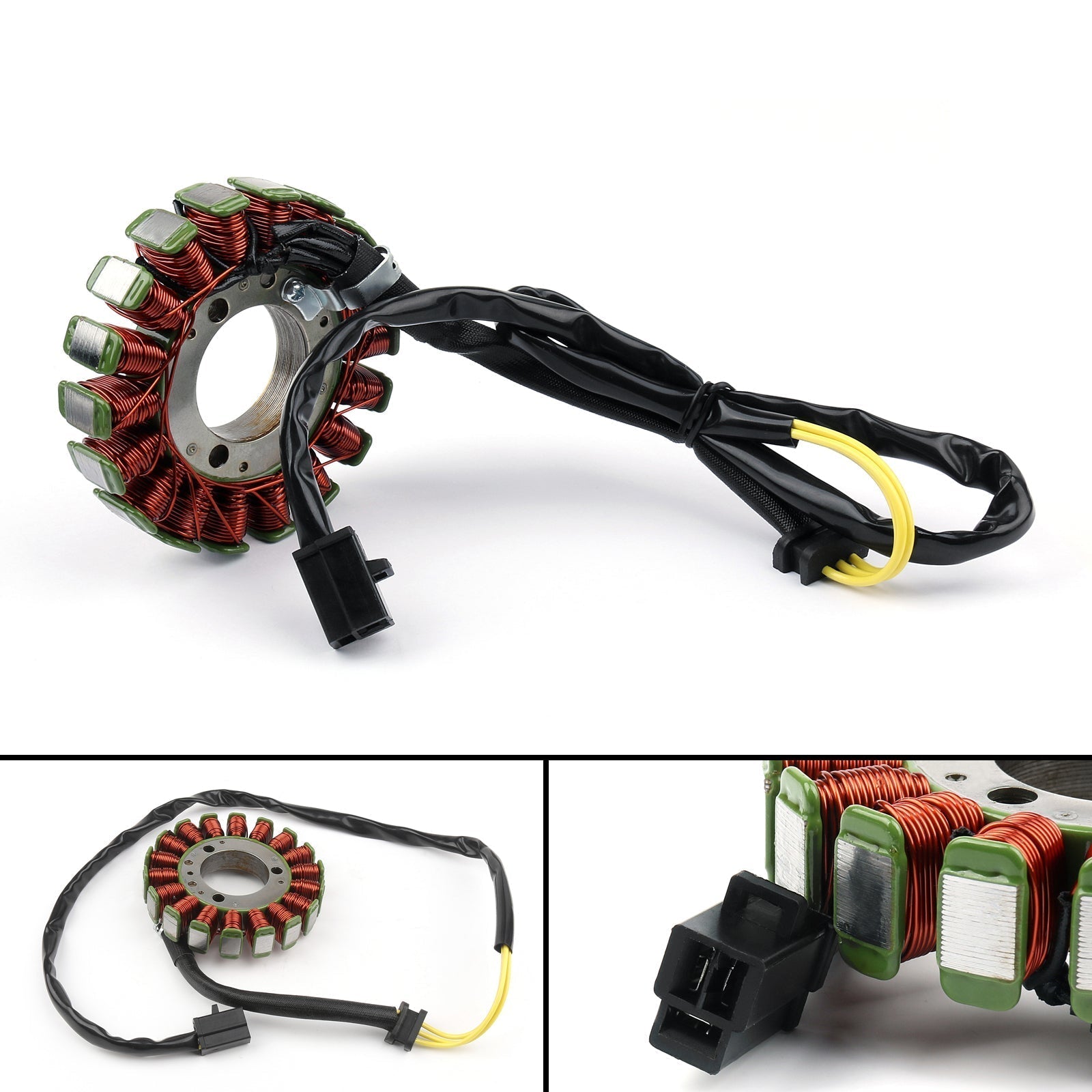 Generator Stator Coil For Kawasaki EX250 Ninja 250 (86-2007) ZZR250 (90-2007)