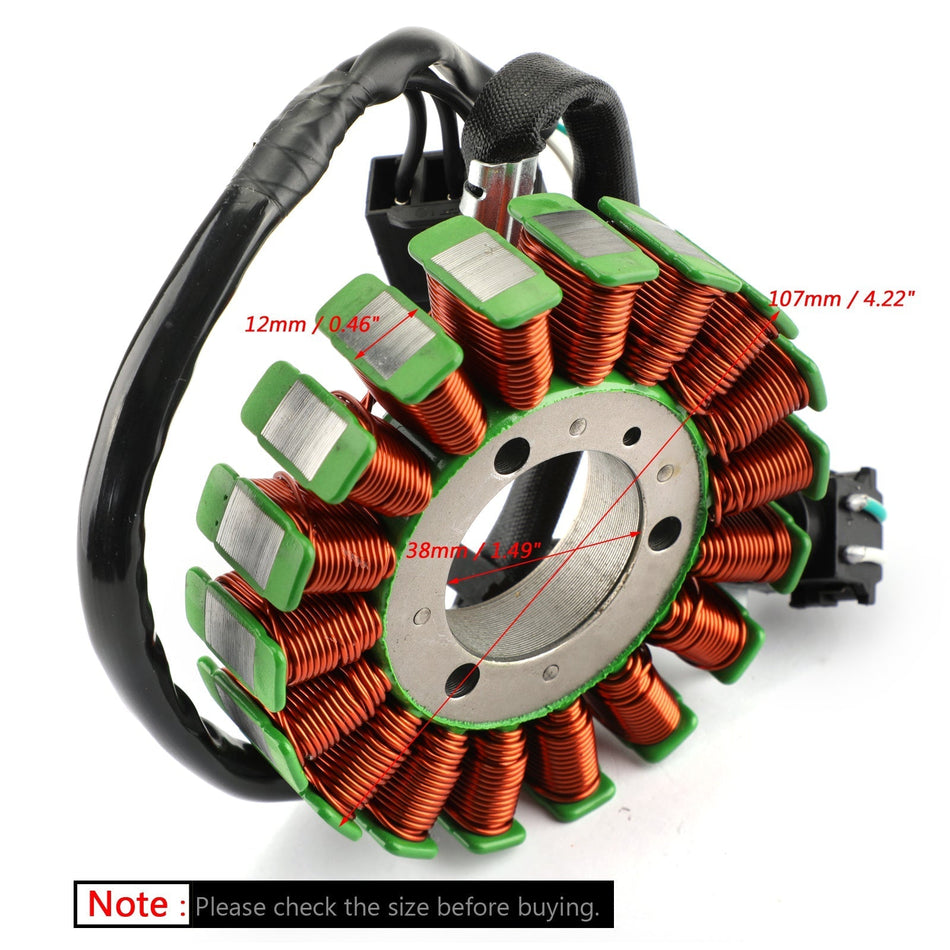 発電機ステータコイル 18極 カワサキ EX300 EX250 Ninja 13-17 ER250 ER300 汎用