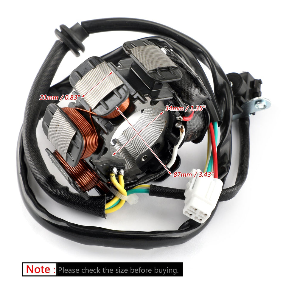 カワサキ KLX 300 KLX300R 1996-2007 用オルタネーター ステーター コイル #.21003-1274 汎用
