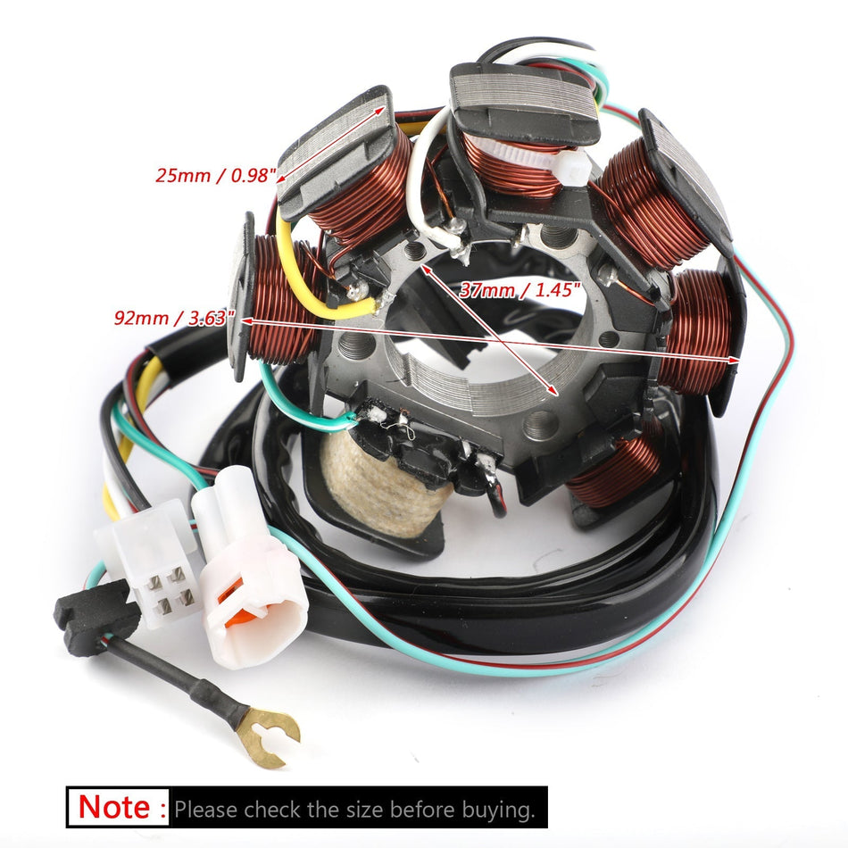ヤマハ DT125 DT125R 99-03 3RM-85560-00 3RM-85560-01 汎用オルタネーター ステーター コイル