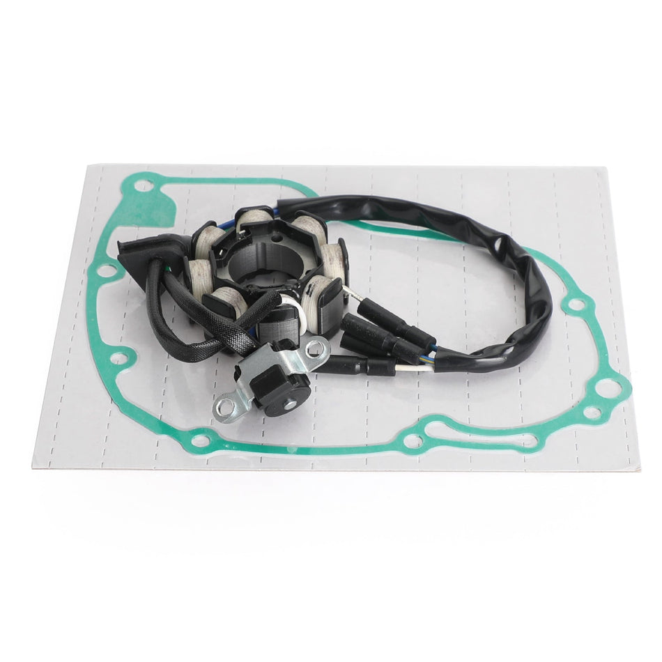 マグネトステーターコイルジェネレーター ガスケット付き ホンダCRF 450 R CRF450R 2002 2003 汎用