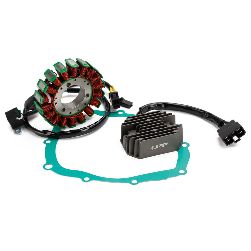スズキ SV650/S 99-02 32800-14F00 用ジェネレーター ステーター レギュレーター 整流器 ガスケット