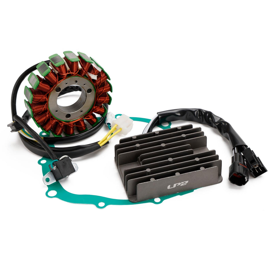 スズキ SFV400 SFV650 ABS 09-15 用ジェネレーター ステーター レギュレーター 整流器 ガスケット