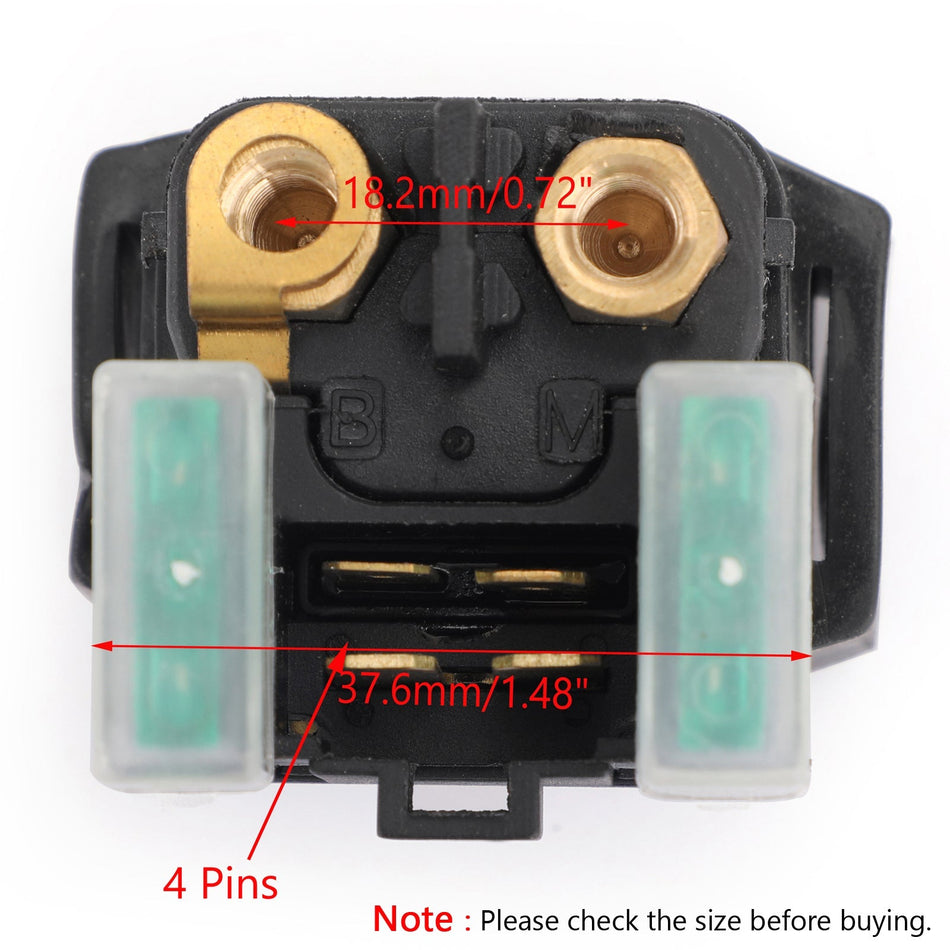 スターターリレーソレノイド YAMAHA RHINO KODIAK 450 RAPTOR 660 01 02 03 04 05 ATV 汎用