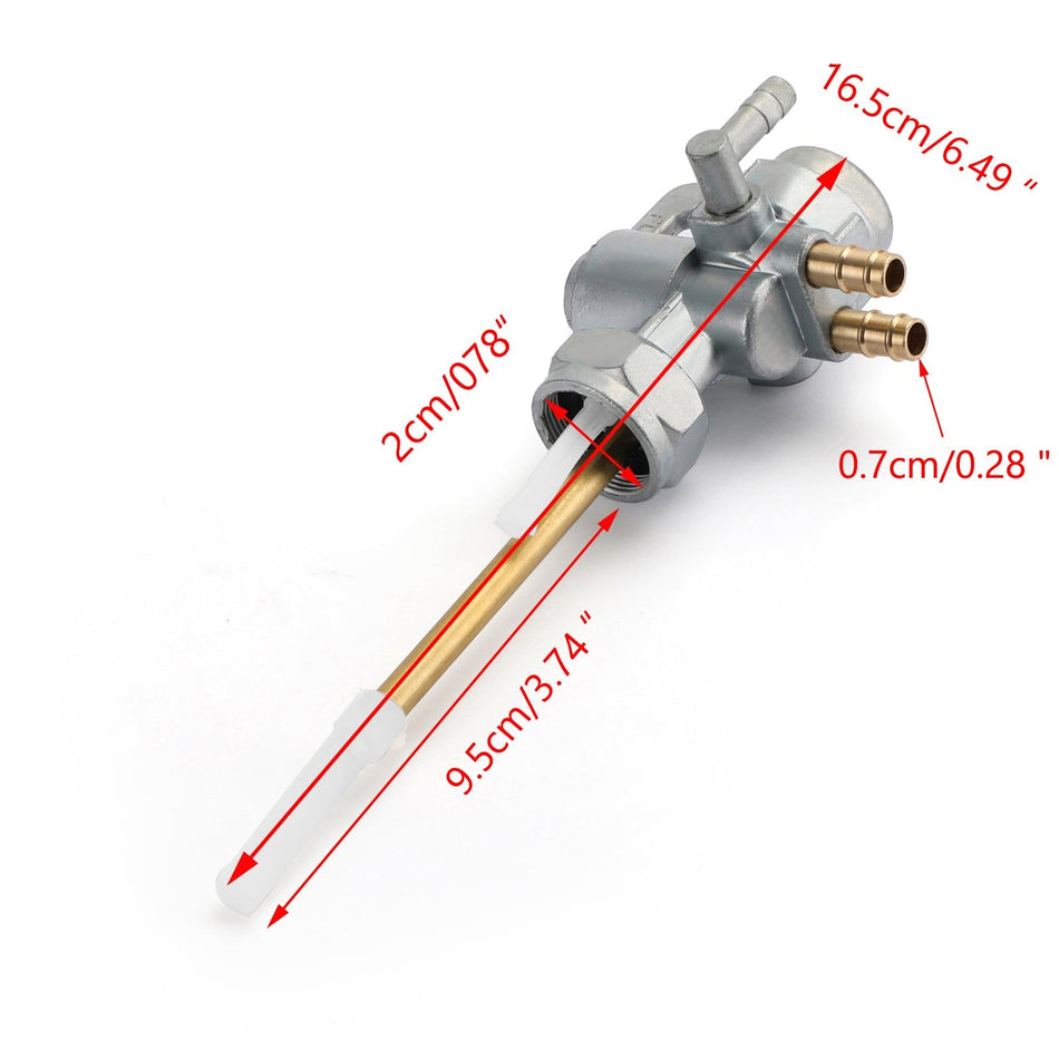 ガス燃料 ガソリンバルブ ペットコック 51023-040 カワサキ H1 69-75 H2 72-75 KH500 76 汎用