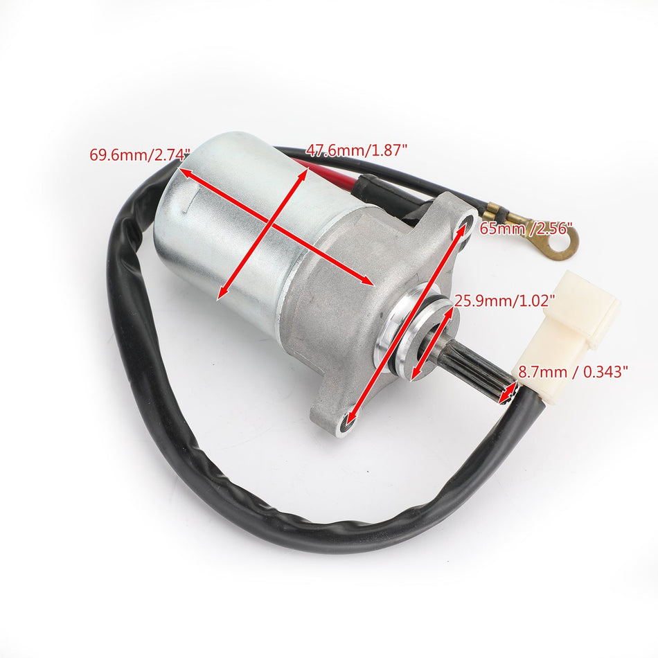 ヤマハ 50 C3 GIGGLE XF50 VOX XC50 Vino YN50 BX50 スクーター 04-17 用新スターター 汎用