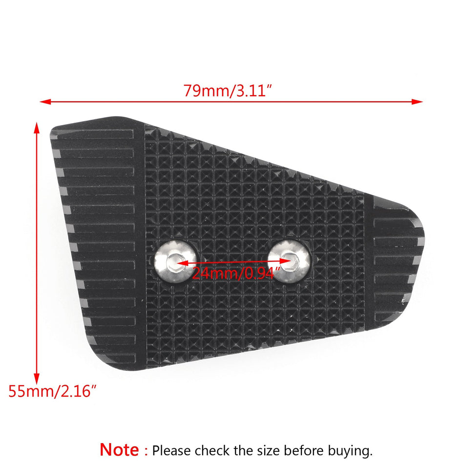 リアフットブレーキレバーペダルエクステンション拡大パッドエクステンダーBMW R nineT Scrambler Urban 2017-2020に適合汎用