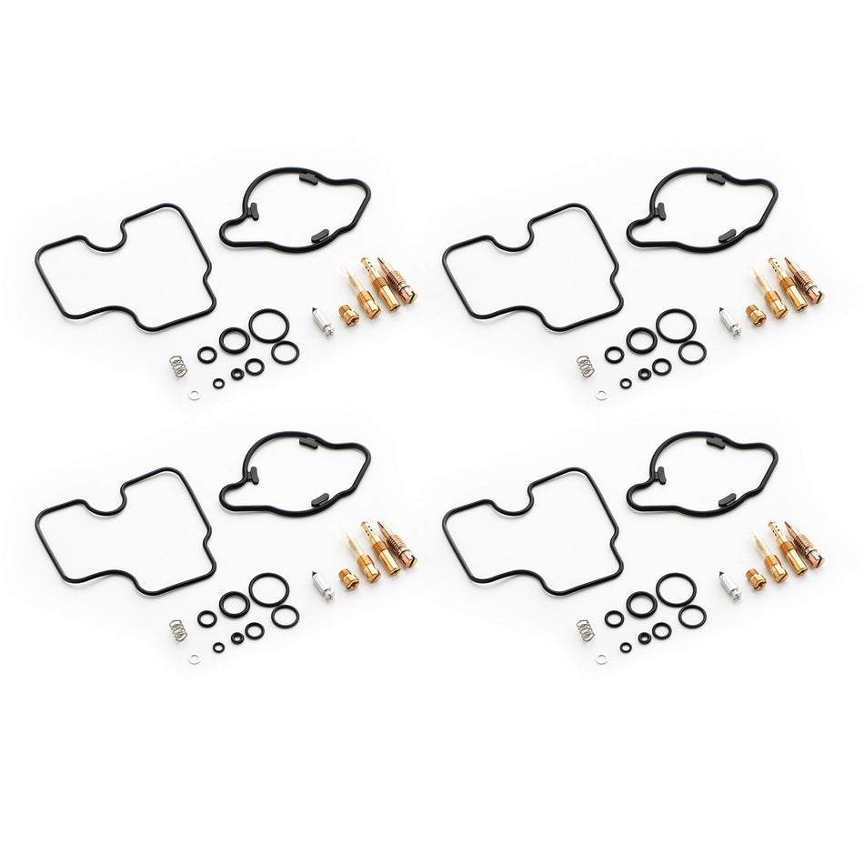 4 Sets Carburetor Rebuild Kits For Honda CBR600F2 CBR 600 F2 1991-1994 1992 1993