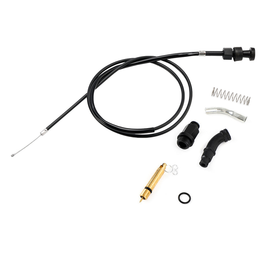 キャブレターチョークケーブルプランジャーキット ホンダランチャーTRX350 FM TM TE 00-06 汎用に適合