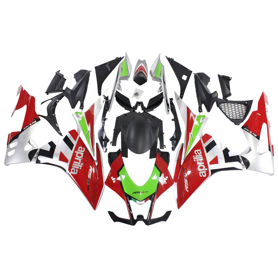 2016-2020 Aprilia RSV4 1000 Amotopart インジェクションフェアリングキット ボディワーク プラスチック #104