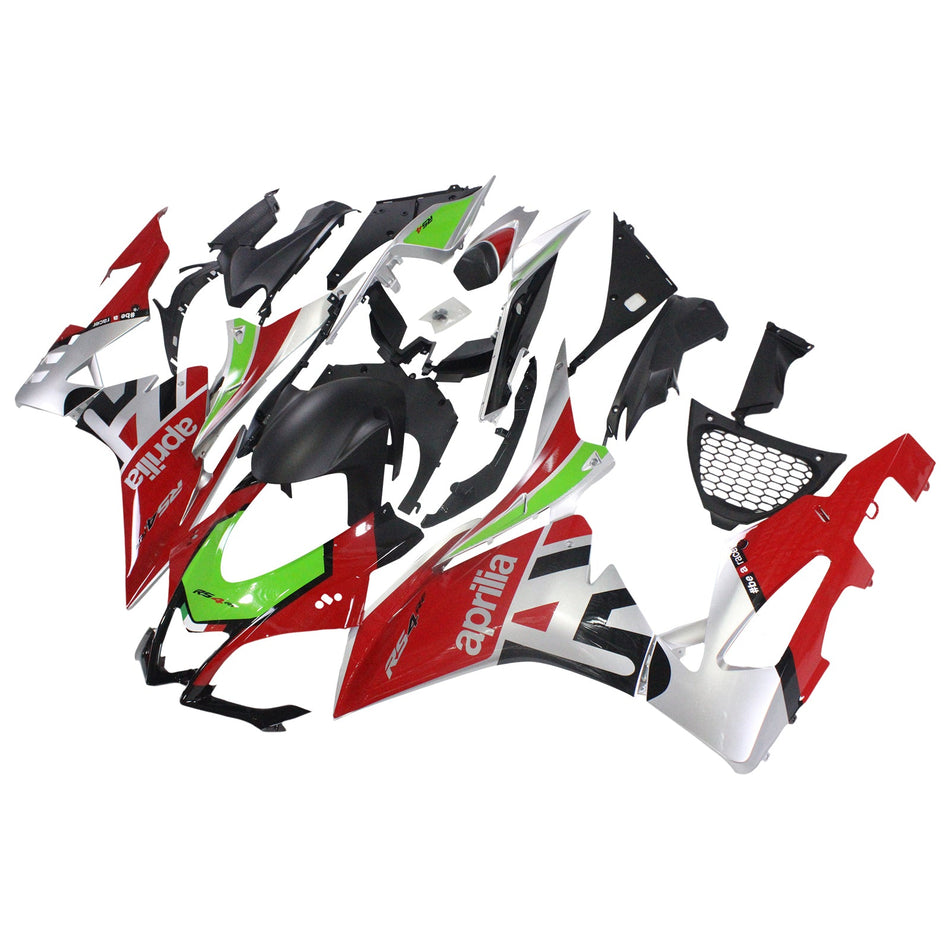 2016-2020 Aprilia RSV4 1000 Amotopart インジェクションフェアリングキット ボディワーク プラスチック #104