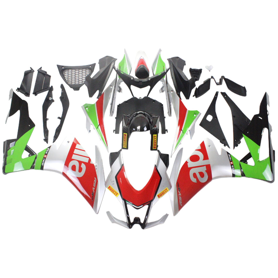 2016-2020 Aprilia RSV4 1000 Amotopart インジェクションフェアリングキット ボディワーク プラスチック #107