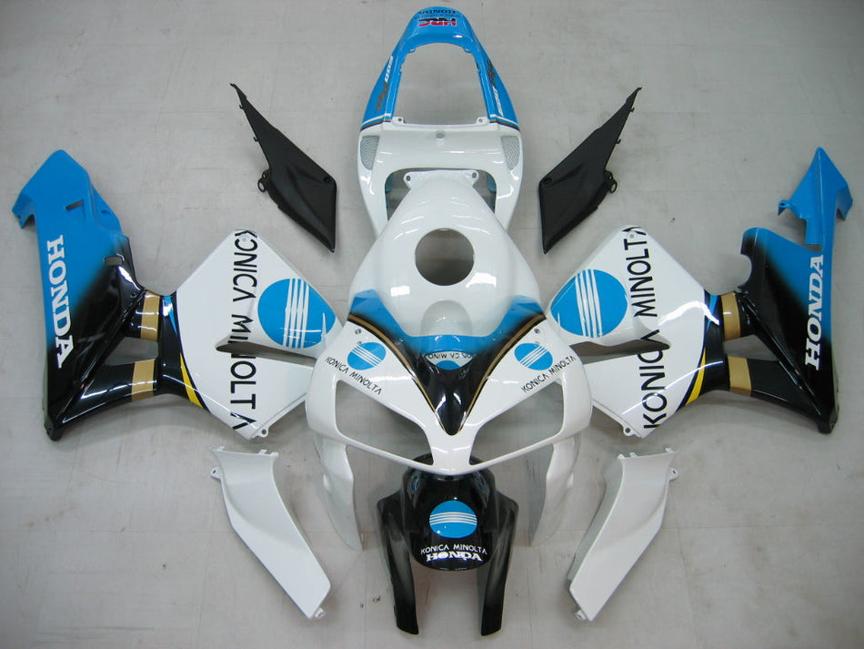 2005-2006 CBR600RR ボディワークフェアリング ブルー ABS 射出成形プラスチックセット ジェネリック