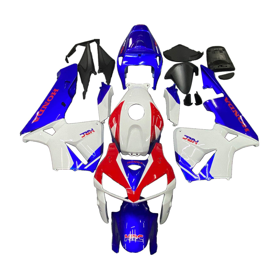 2005-2006 ホンダ CBR 600 RR レッド ホワイト ブルー HRC レーシング フェアリング ジェネリック