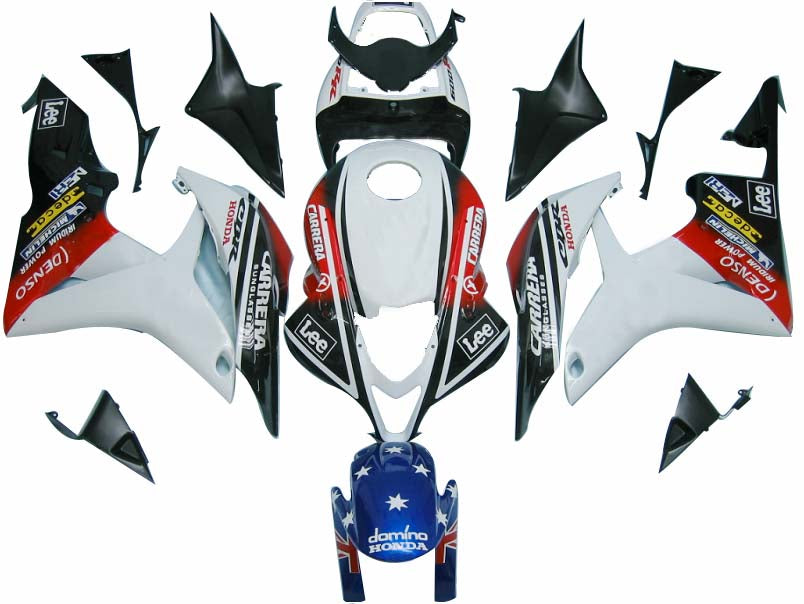 2007-2008 CBR600RR ボディワークフェアリング マルチカラー ABS 射出成形プラスチックセット ジェネリック