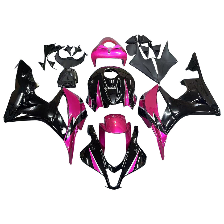 2007-2008 ホンダ CBR600 フェアリング パープル&amp;ブラック キット