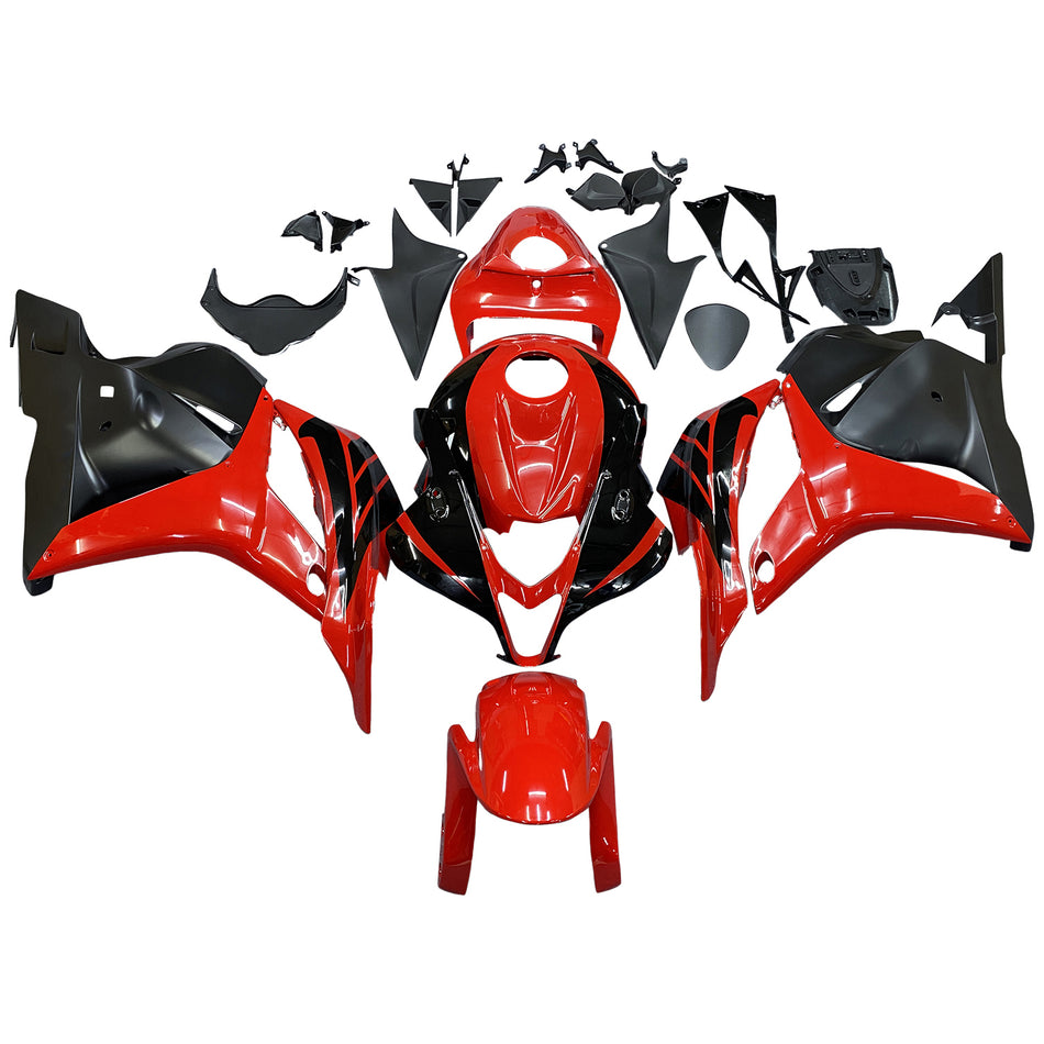 2009-2012 ホンダ CBR 600 RR レッド &amp; ブラック CBR レーシングフェアリング ジェネリック