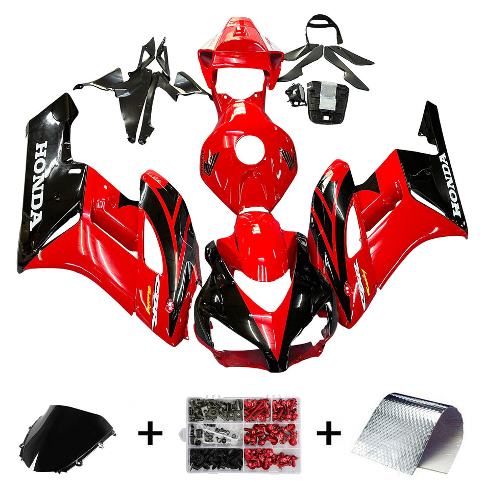2004-2005 ホンダ CBR 1000 RR Amotopart フェアリング レッド ブラック CBR レーシング カスタム フェアリング