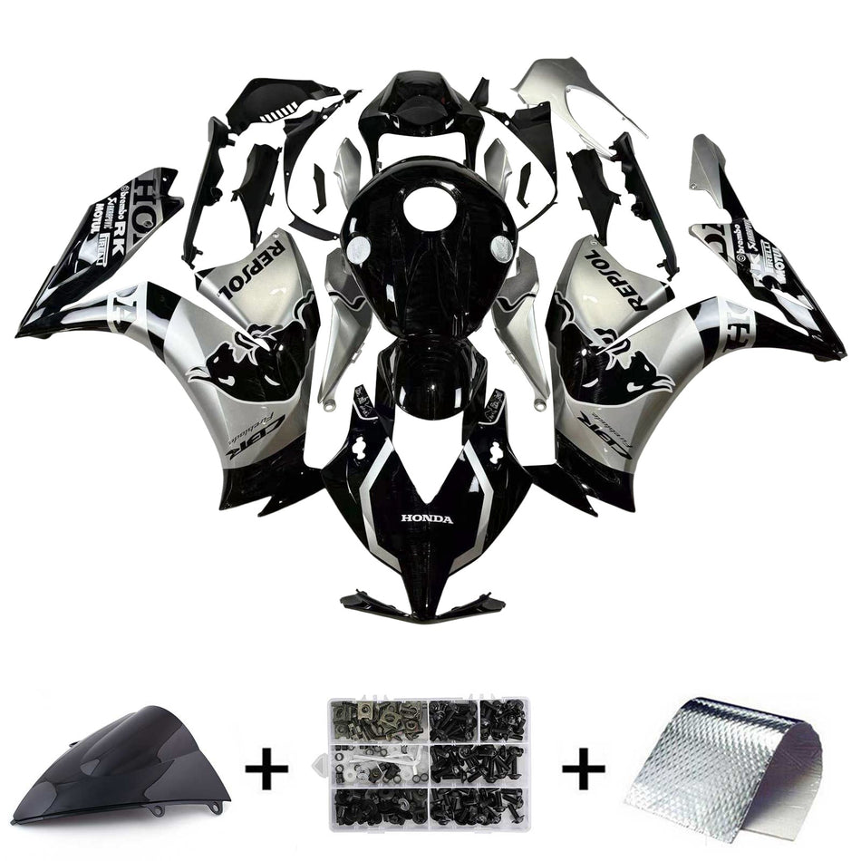 2012-2016 ホンダ CBR1000RR インジェクションフェアリングキット ボディワーク プラスチック ABS#170