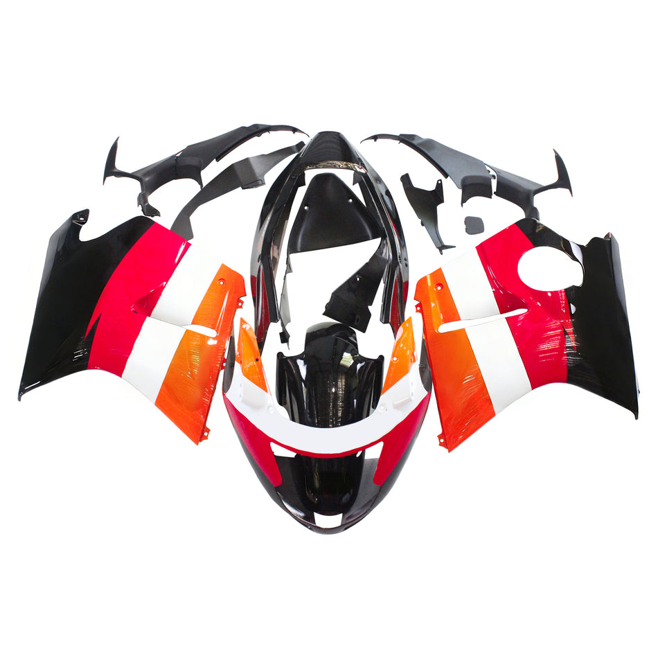 1996-2007 ホンダ CBR1100XX スーパーブラックバード アモトパーツ インジェクションフェアリングキット ボディワーク ABS #108