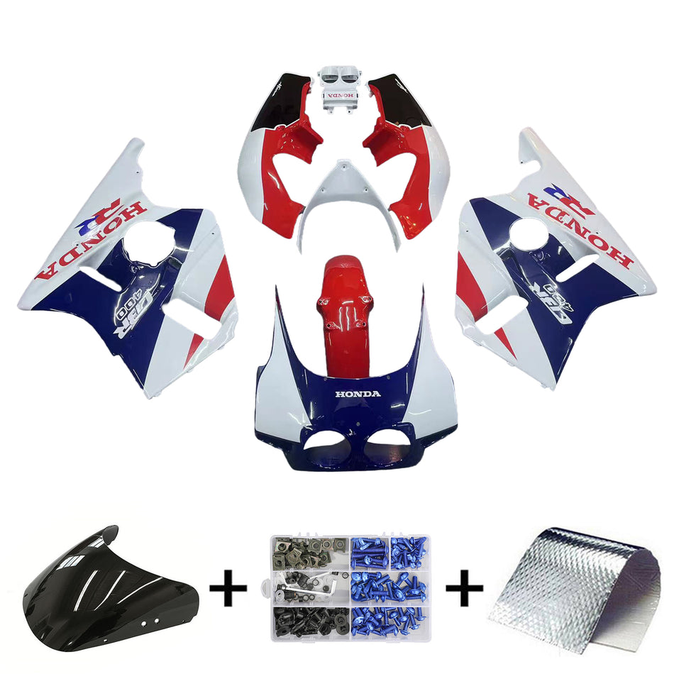 1987-1989 ホンダ CBR400RR NC23 フェアリングキット ボディワーク プラスチック ABS
