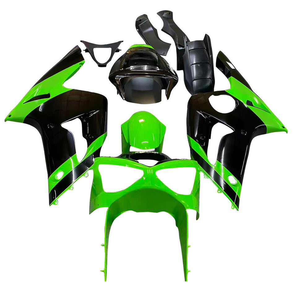 2003-2004 カワサキ ZX6R インジェクションフェアリングキット ボディワーク プラスチック ABS