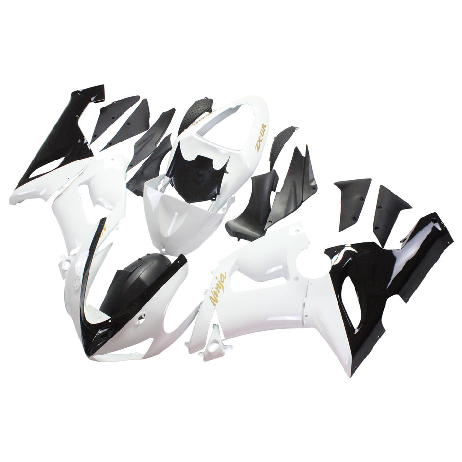2005-2006 カワサキ ZX6R 636 Amotopart インジェクションフェアリングキット ボディワーク プラスチック ABS #137