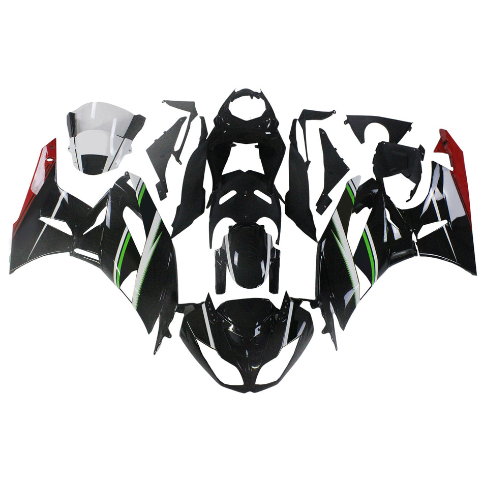 2009-2012 カワサキ ZX6R 636 フェアリングキット ボディワーク プラスチック ABS