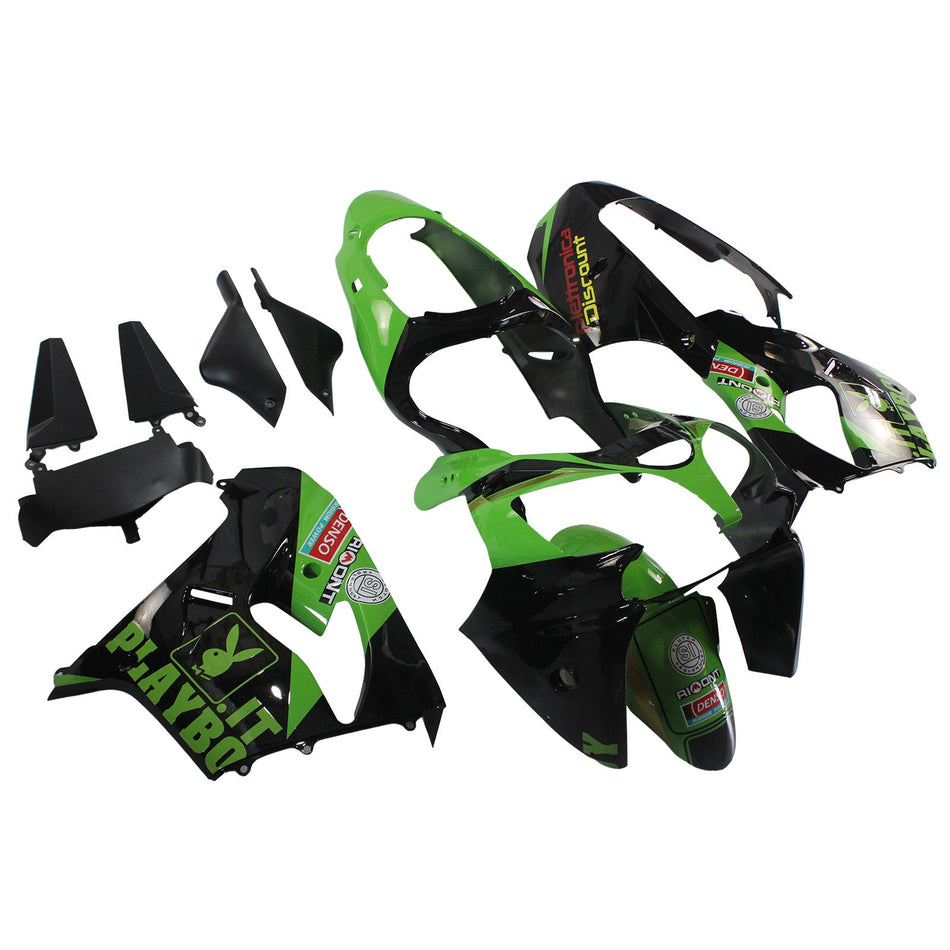 2000-2001 カワサキ ZX9R Amotopart インジェクションフェアリングキット ボディワーク プラスチック ABS #101