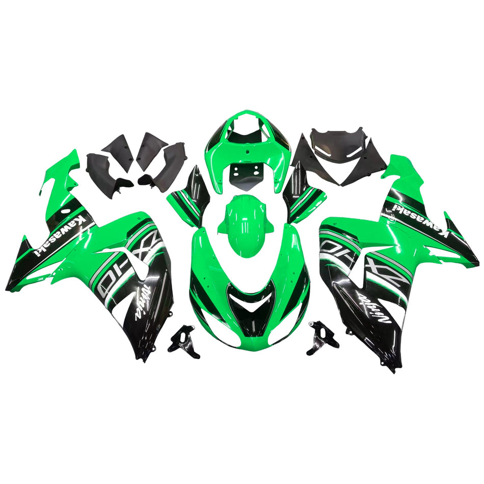 2006-2007 カワサキ ZX10R Amotopart インジェクションフェアリングキット ボディワーク プラスチック ABS #114