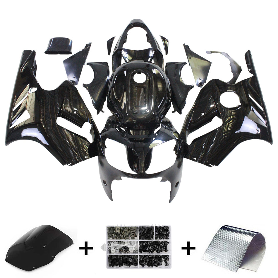 2000-2001 カワサキ ZX12R Amotopart インジェクションフェアリングキット ボディワーク プラスチック ABS #105