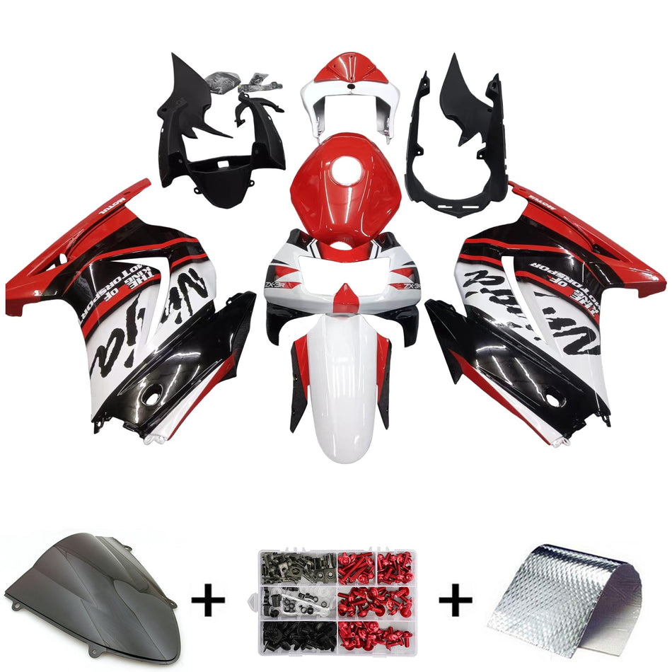 2008-2012 カワサキ EX250 Ninja250R インジェクションフェアリングキット ボディワーク プラスチック ABS #122