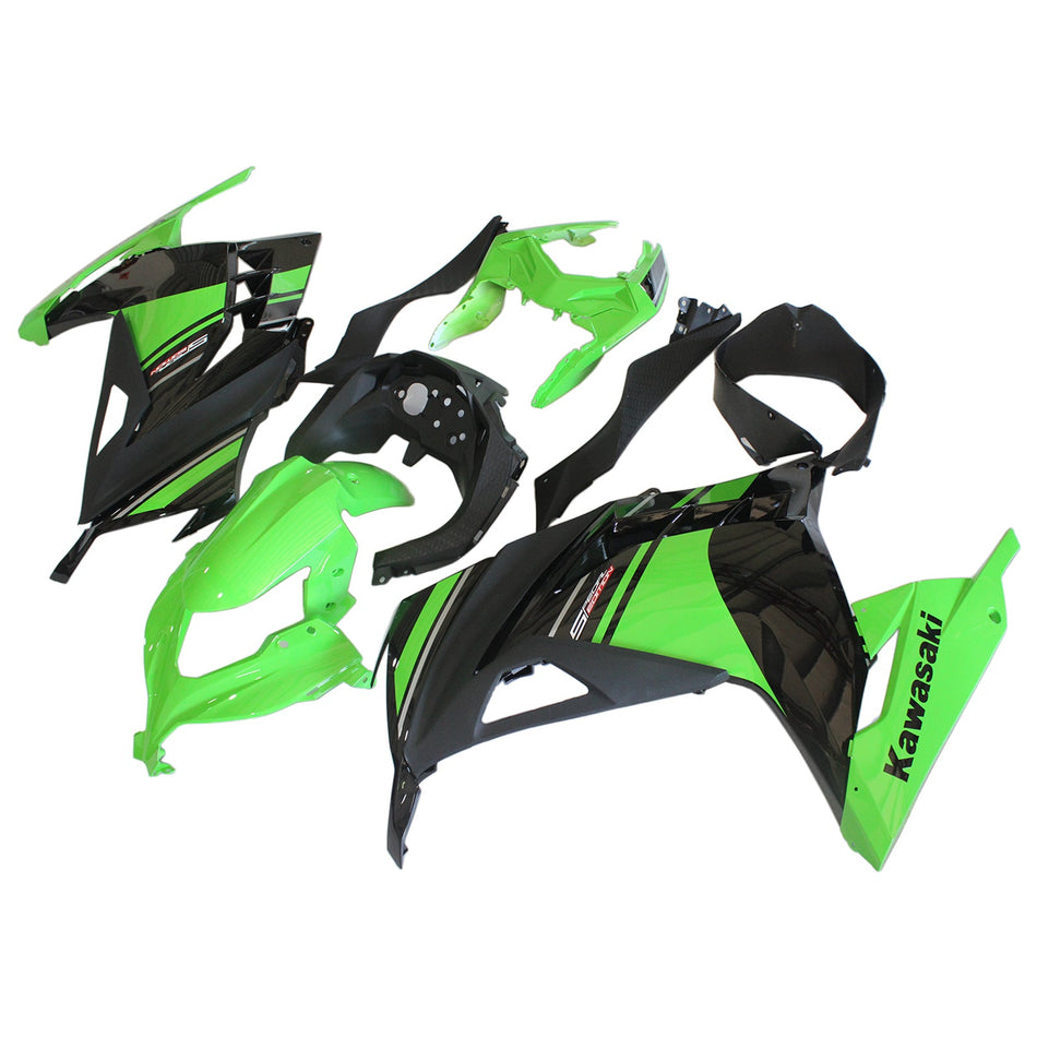 2013-2024 カワサキ EX300/Ninja300 インジェクションフェアリングキット ボディワーク プラスチック ABS