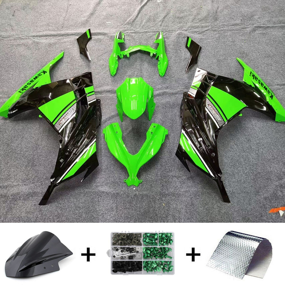 2013-2024 カワサキ EX300/Ninja300 インジェクションフェアリングキット ボディワーク プラスチック ABS