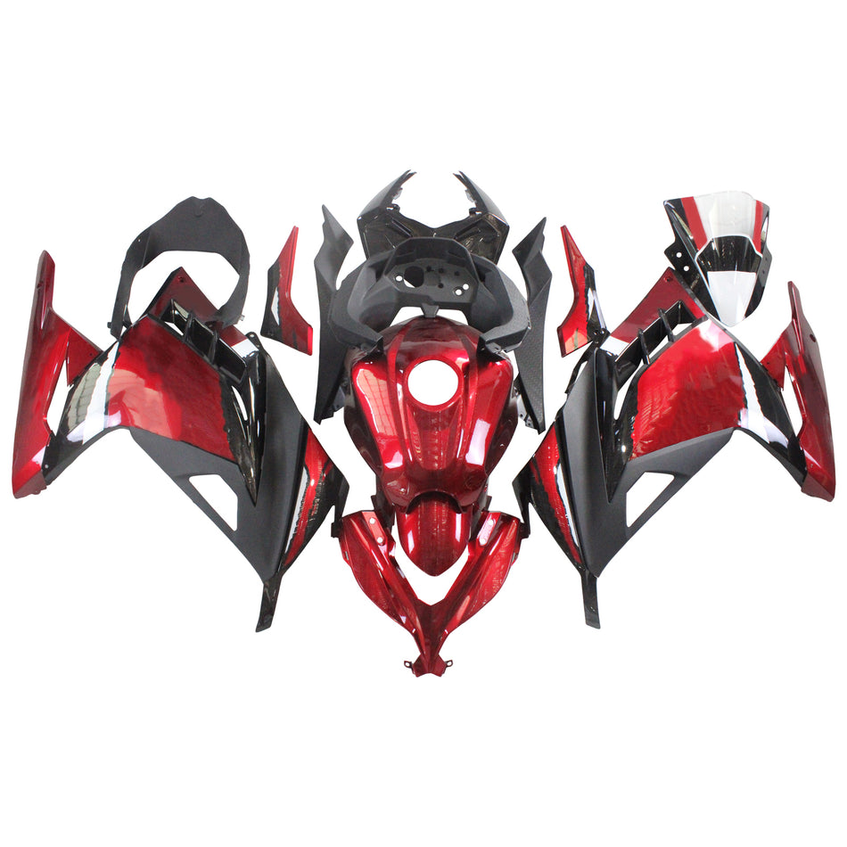 2013-2024 カワサキ EX300/Ninja300 インジェクションフェアリングキット ボディワーク プラスチック ABS