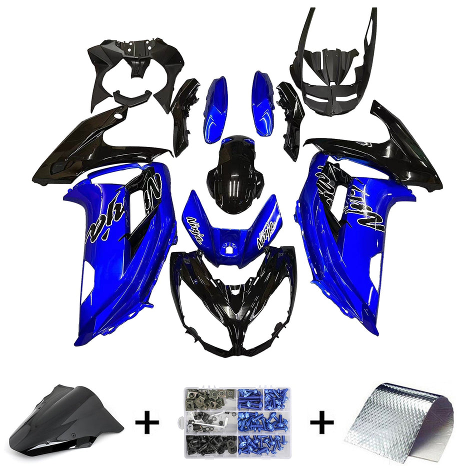 2012-2016 Kawasaki ER6F Ninja650 Amotopart インジェクションフェアリングキット ボディワーク プラスチック ABS #105