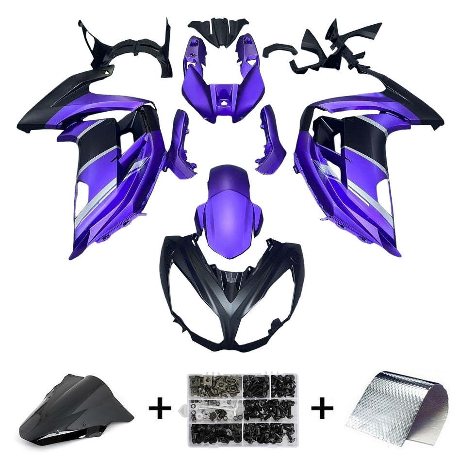 2012-2016 カワサキ ER6F/Ninja650 インジェクションフェアリングキット ボディワーク プラスチック ABS#131