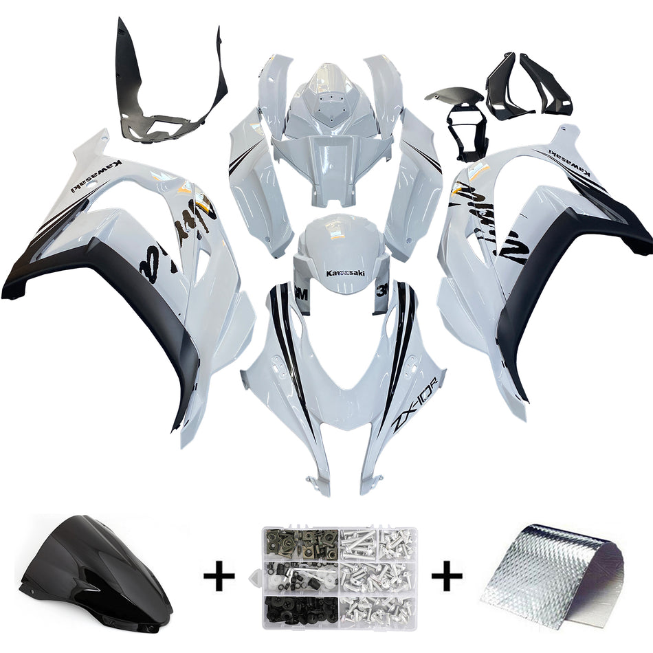 2016-2020 カワサキ ZX10R インジェクションフェアリングキット ボディワーク プラスチック ABS#149