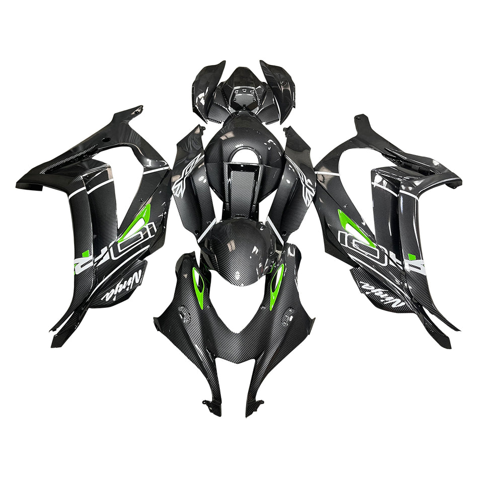 インジェクションフェアリングキット ボディワーク プラスチック ABS カワサキ ZX10R 2016-2020 に適合