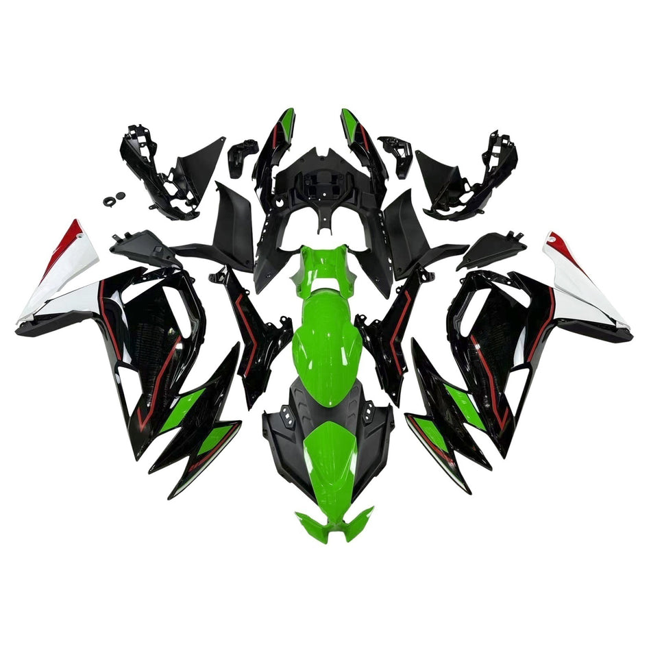 2020-2023 カワサキ ER-6F Ninja650 Amotopart インジェクションフェアリングキット ボディワーク ABS #101