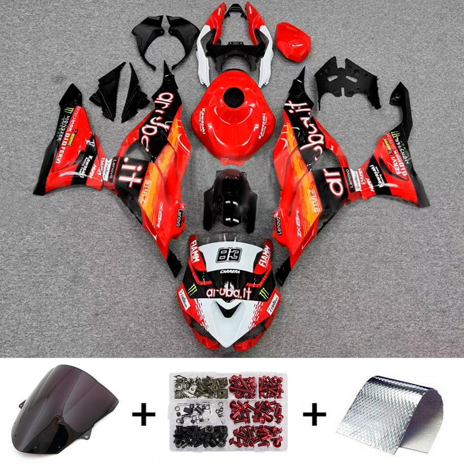 インジェクションフェアリングキット ボディワーク プラスチック ABS カワサキ ZX-6R 2024-2025 に適合